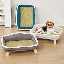 狗窩 貓窩 保暖床可墊子三用狗窩房屋別墅貓咪用品 中大號尺寸議價超夯 精品 歷史價格詳細信息