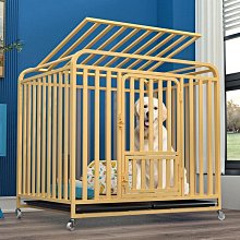 狗籠子室內中型帶廁所寵物圍欄雙房門泰迪小型犬貓籠家用別墅 歷史價格詳細信息