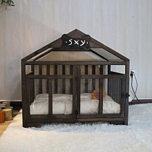 狗籠狗棚室外防雨防雨實木狗屋戶外寵物房子戶內外狗籠子木質狗籠子狗 歷史價格詳細信息