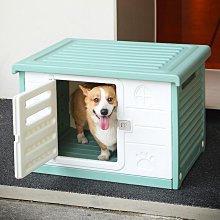戶外狗窩四季通用狗屋冬季保暖貓窩大型犬狗籠室外防雨防寒狗房子 歷史價格詳細信息