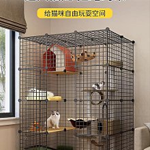 貓籠子超大自由空間特價室內貓別墅成年貓咪貓窩三層貓屋家用貓舍超夯 精品 歷史價格詳細信息