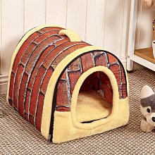 狗窩 貓窩 用半封閉式貓窩用品冬天保暖流浪貓狗窩 中大號尺寸議價超夯 精品 歷史價格詳細信息