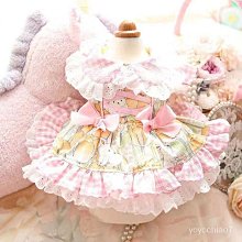 寵物春夏薄款牛仔連衣裙 狗衣服 貓衣服 泰迪 寵物衣服洋裝 歷史價格詳細信息