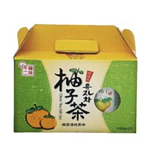 韓味不二柚子茶飲組 1公斤 X 2入  W94941 COSCO代購 歷史價格詳細信息