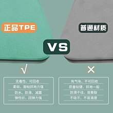 熱銷瑜珈墊加厚加寬加長tpe瑜珈墊健身墊子地墊初學者家用瑜伽訓練LK 歷史價格詳細信息