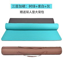 熱銷瑜珈墊加厚加寬加長tpe瑜珈墊健身墊子地墊初學者家用瑜伽訓練LK 歷史價格詳細信息