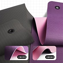 瑜伽墊.雙色TPE瑜伽墊LOGO圖案體位線兒童舞蹈練功訓練用墊，特價~特價促銷 歷史價格詳細信息
