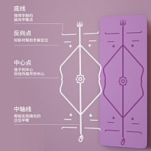 瑜伽墊凱速防滑耐撕帶體位線TPE瑜伽墊女生專用健身舞蹈瑜珈墊地墊家用，特價~特價 歷史價格詳細信息