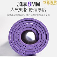 【多多】瑜珈墊舞蹈墊女生家用tpe防滑地墊男生專用加厚加寬運動健身墊子 歷史價格詳細信息