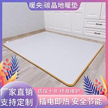 暖央石墨烯碳晶地暖墊電熱墊電熱地毯發熱瑜珈墊家用客廳瑜伽館 歷史價格詳細信息
