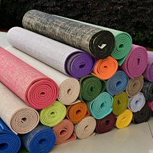亞麻墊Natural jute yoga mat環保天然黃麻布瑜伽健身墊可定logo 歷史價格詳細信息