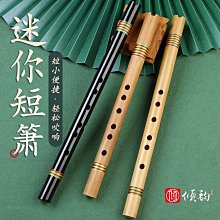 古風蕭樂器迷你短笛無膜孔橫笛初學者入門竹笛成人隨身小笛子締造伊人 歷史價格詳細信息