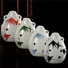 曉曉百貨  長嘴風景古手繪卡通竹葉6孔ac調陶笛樂器旅游紀念品飾品廟會演奏 歷史價格詳細信息