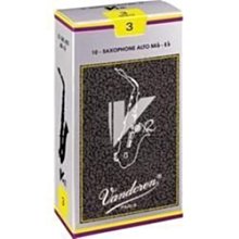 【Vandoren】A-V12 法國 Vandoren V12 中音薩克斯風竹片 銀盒 10片裝(Alto SAX REEDS) 歷史價格詳細信息
