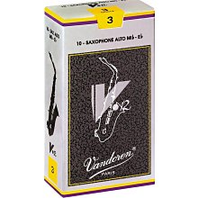 【Vandoren】A-V12 法國 Vandoren V12 中音薩克斯風竹片 銀盒 10片裝(Alto SAX REEDS) 歷史價格詳細信息