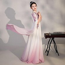 兒童中國風演出服古風長款襯衫套裝男孩街舞服女孩走秀表演服元旦 歷史價格詳細信息