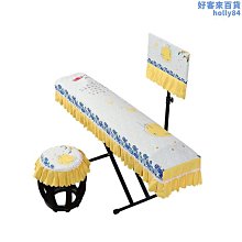 【魚魚】古箏罩防塵罩 高檔加厚田園蕾絲繡花琴罩標準古箏套通用 歷史價格詳細信息