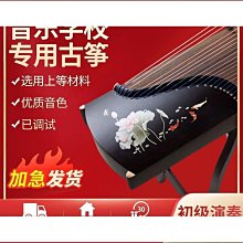 163古箏初學者入門小型便攜式21弦迷妳箏兒童練習琴專業演奏樂 歷史價格詳細信息