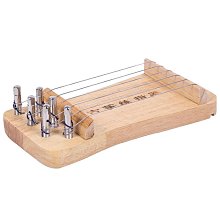 [蝶閥]迷你小古箏練指器琴小型可攜式指法練習器神器21弦手指專業初學者 歷史價格詳細信息