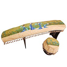 【小痞】163型古箏罩防塵琴罩新古典蓋布遮蓋琴套罩子文藝典雅通用款 歷史價格詳細信息