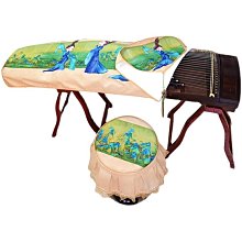 【小痞】古箏罩子b古箏蓋佈防塵琴罩琴套防塵佈防滑田園風格樂器配件通用 歷史價格詳細信息