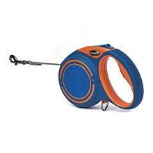 DOGNESS 多尼斯 伸縮牽繩  紅/藍橘 結合人體工學，流線型把手，凸點防滑設計，舒適不滑手『WANG』 歷史價格詳細信息