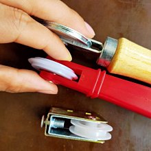 紗窗工具 紗門專用滾輪 雙滾輪 滾輪 木柄紗門滾輪 培林 銅輪 雙頭滾輪 壓條滾輪 歷史價格詳細信息