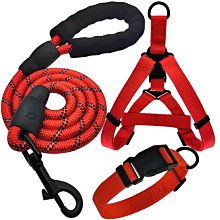 狗狗項圈牽引繩金毛泰迪尼龍遛狗繩大中小型犬可調節脖套寵物頸圈 歷史價格詳細信息