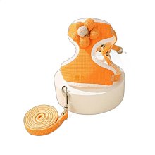 背心式寵物牽引繩 喵咪狗狗胸背帶 糖果色多款式柯基泰迪胸背帶套裝 透氣反光遛狗鏈 防爆衝狗繩 寵物用品 歷史價格詳細信息