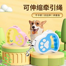 寵物牽引繩 狗狗牽引繩自動伸縮發光遛狗繩大型中型小型犬金毛泰迪柯基狗鏈子 歷史價格詳細信息