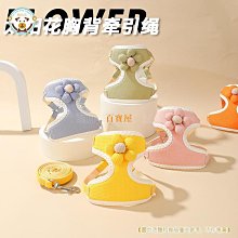 背心式寵物牽引繩 喵咪狗狗胸背帶 糖果色多款式柯基泰迪胸背帶套裝 透氣反光遛狗鏈 防爆衝狗繩 寵物用品 歷史價格詳細信息