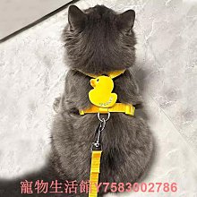 貓咪牽引繩外出用防掙脫工字遛貓繩子小貓胸背帶可調節寵物狗鏈子 歷史價格詳細信息