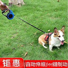 遛狗繩狗牽引繩貓咪遛狗自繩q動伸縮外型犬泰迪小出狗繩子幼犬寵物用 免運 歷史價格詳細信息