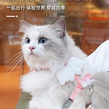 貓咪牽引繩貓繩子寵物可伸縮調節遛貓繩防掙脫專用繩英短藍貓布偶 歷史價格詳細信息