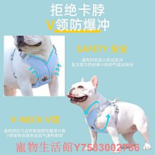 寵物胸背帶不勒脖反光透氣舒適狗背心中小型犬可調節胸背帶有牽繩 歷史價格詳細信息