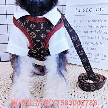寵物狗狗胸背帶牽引繩中小型犬法斗柯基柴犬脖圈背心式遛狗繩寵物項圈牽引繩 歷史價格詳細信息