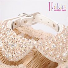 ☆[Hankaro]☆ 寵愛毛小孩鈴鐺排鑽時尚寵物項圈頸圈(XS尺寸) 歷史價格詳細信息