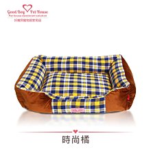 【GBPH好寶貝】美式經典格紋寵物床-貴族紅 L號 歷史價格詳細信息