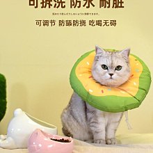 伊麗莎白圈貓咪圍脖套犬貓通用防抓貓項圈防護圈美容罩恥辱【二丁目】 歷史價格詳細信息