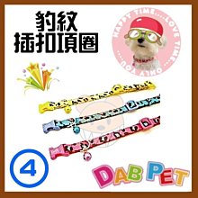【幸福寶貝寵物Go】台灣製 DAB PET《4分，中型犬》豹紋-插扣項圈(藍.粉.黃三種顏色) 價格比較,價格查詢,歷史價格詳細信息