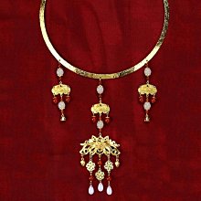 古風瓔珞漢服長版白玉髓仿珍珠復古旗袍項鏈明制馬面裙配飾手工 歷史價格詳細信息