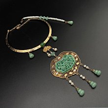 古風瓔珞項圈原創中式新娘秀禾項鏈馬面裙結婚鳳褂鳳冠漢服首飾 歷史價格詳細信息