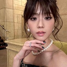 fever施家珍珠女耳針999純銀耳飾高級感耳環2023新款爆款耳夾 歷史價格詳細信息