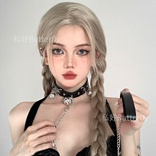 純欲少女可愛洛麗塔設計感拼接荷葉邊飛飛袖圍裙長袖連衣裙女仆裝 歷史價格詳細信息