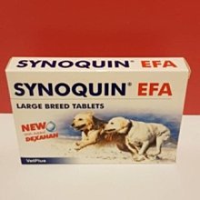 ☃呣呣☃現貨~新SYNOQUIN EFA(錠)舒骼健(中.大型犬用)30顆~新配方 歷史價格詳細信息
