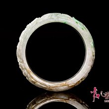 ＊奢華大道國際精品＊翡翠  手鐲【J0836】天然翡翠(A貨)緬甸手鐲(三彩) 18號 歷史價格詳細信息