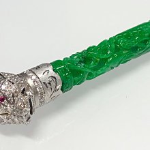 #翡珍集翡翠清貨白冰黃果綠桂花珍珠耳飾 和田玉 玉石 文玩 -5553 歷史價格詳細信息