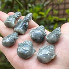 #手串天然緬甸翡翠冰烏雞算盤果綠鼓珠手串 和田玉 玉石 文玩 -5660 歷史價格詳細信息