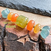 A貨緬甸翡翠珠子全品無磕無裂有料子自帶的石紋等料子結構陽綠色不是 文玩 古珠 配飾【二手】【佟掌櫃】-659 歷史價格詳細信息