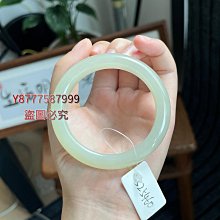 天然和田玉54.5圈口冰種晴水手鐲 54.5*13.4*8.7 送證書 料子冰潤細膩色澤 翡翠 手鐲 收藏【二手】【大唐盛世】-981 歷史價格詳細信息